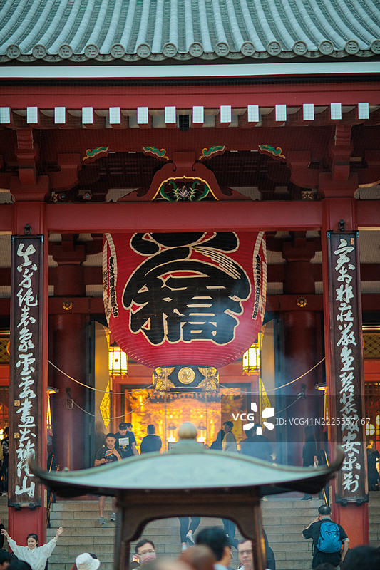 十月的东京浅草氛围图片素材