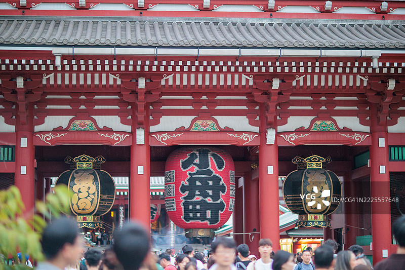 十月的东京浅草氛围图片素材