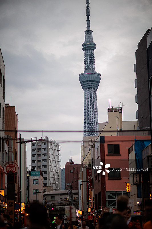十月的东京浅草氛围图片素材