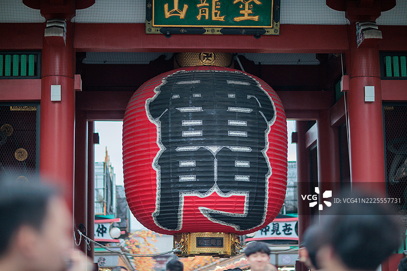 十月的东京浅草氛围图片素材