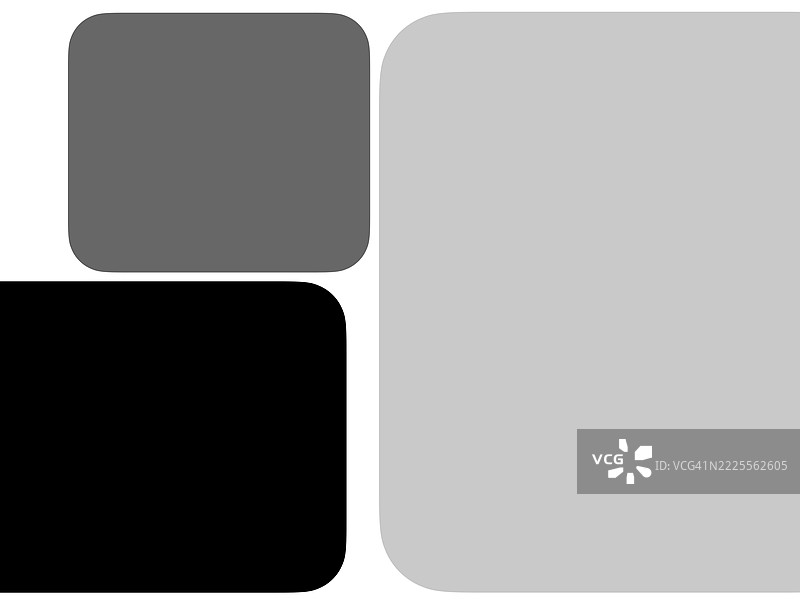 抽象背景，带有白色、灰色和黑色的几何图形图片素材