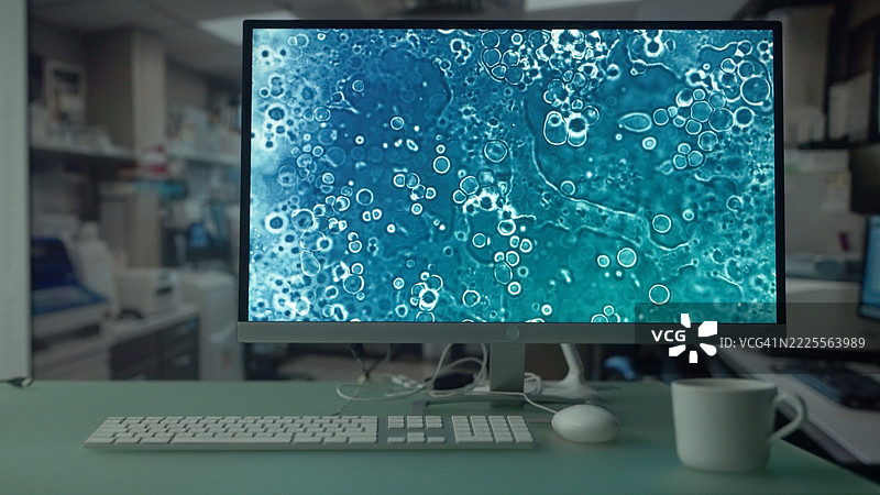 实验室内部。图片素材