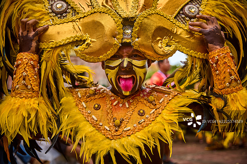 迪纳江节舞者。图片素材