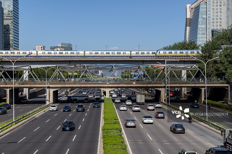 北京城市交通， 中国图片素材