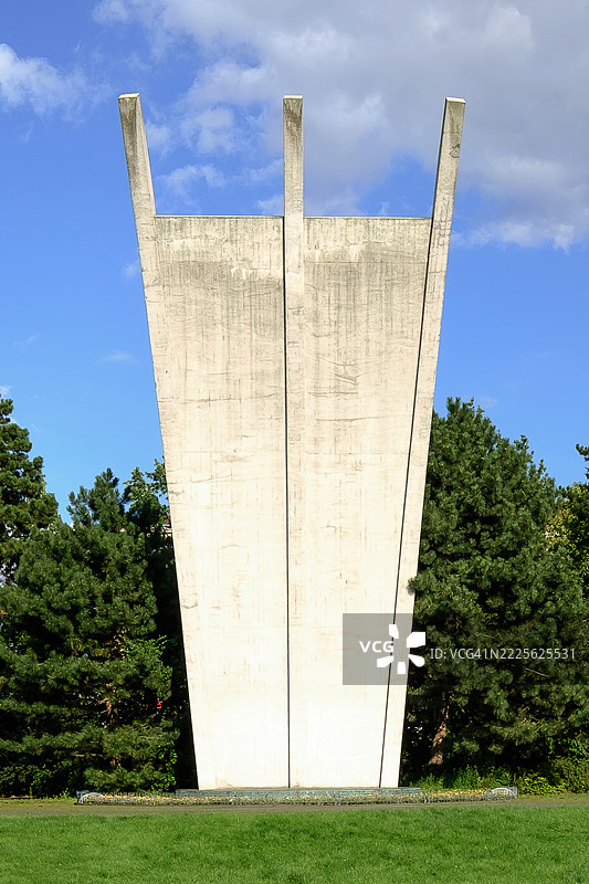柏林-坦佩尔霍夫空运纪念碑图片素材