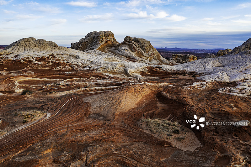 旋转的砂岩白口袋，亚利桑那州图片素材