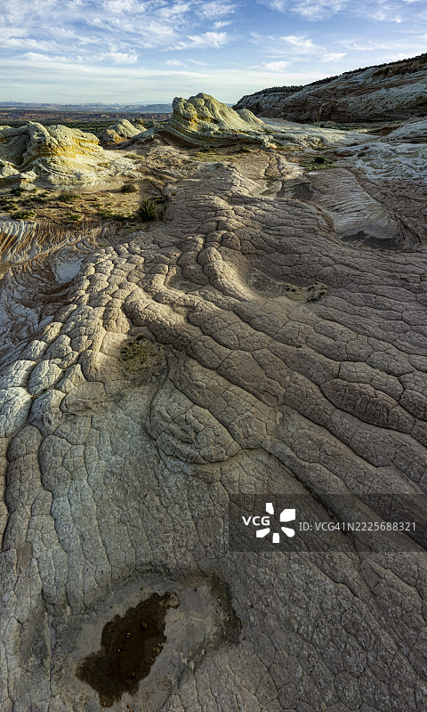 白口袋的彩绘风景，白口袋，亚利桑那州图片素材