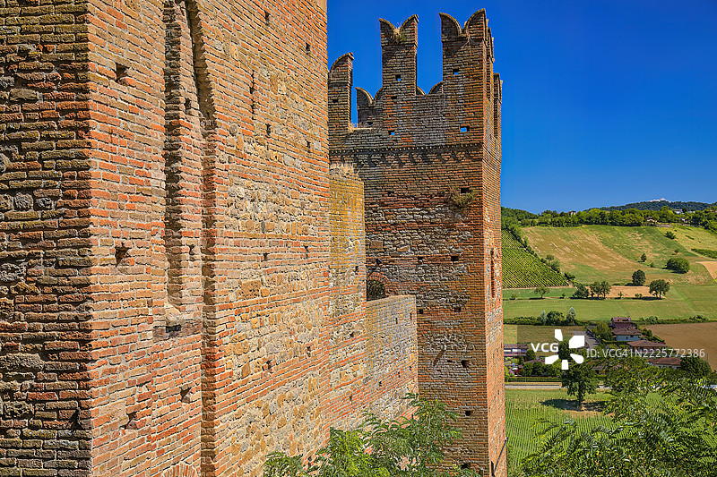 卡斯特尔阿尔夸托，艾米利亚-罗马涅，意大利图片素材