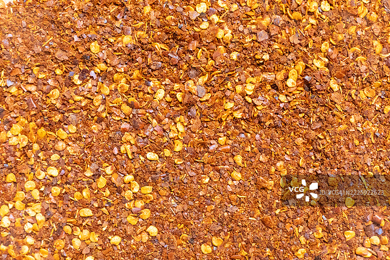 干红辣椒粉。烹饪调料风味图片素材