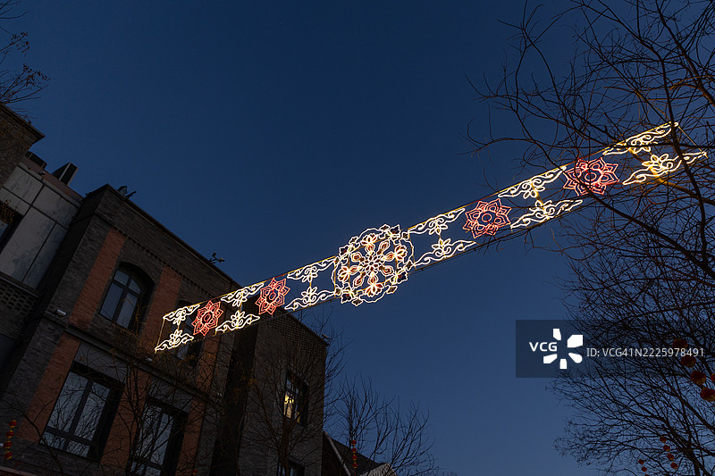 前门大街，北京，中国图片素材