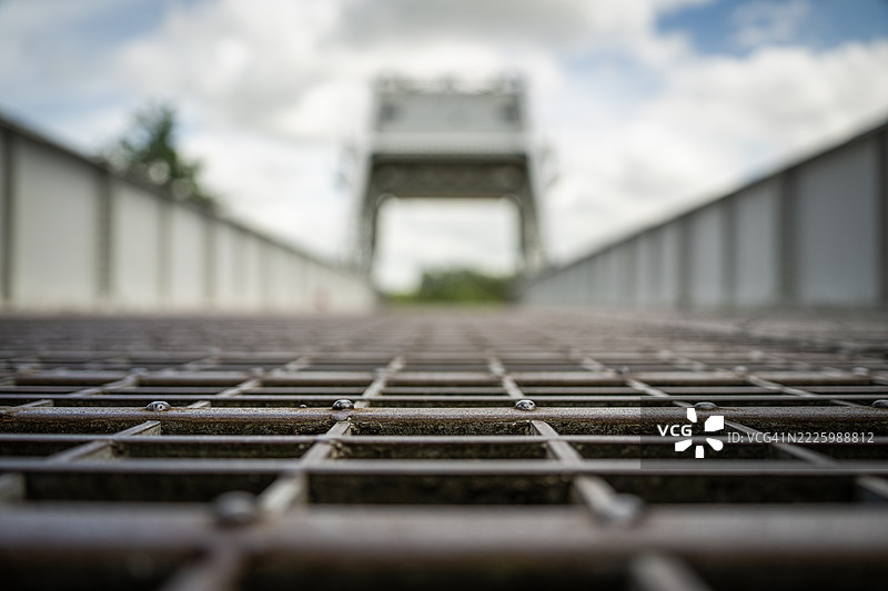 2025年5月28日，法国诺曼底贝努维尔的佩加索斯桥二战遗址，下午时分图片素材