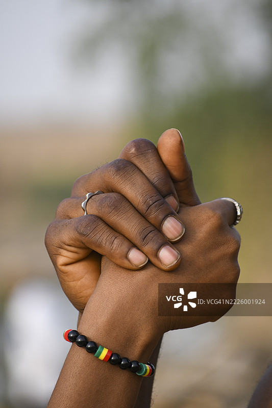 特写女性的手图片素材