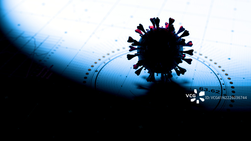 禽流感病毒图片素材