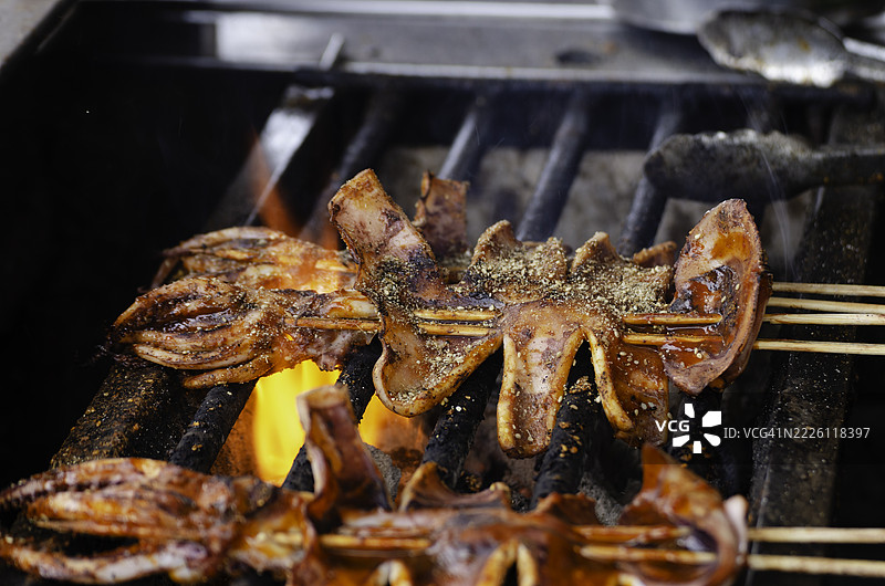 野餐的特写视图图片素材