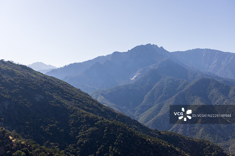 夏季的红杉国家公园图片素材