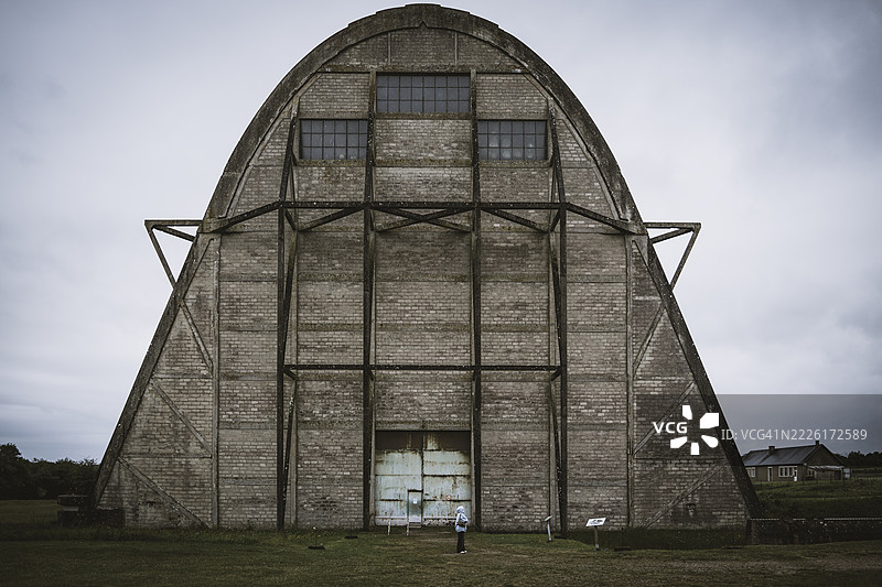 埃卡斯维尔的飞艇库图片素材