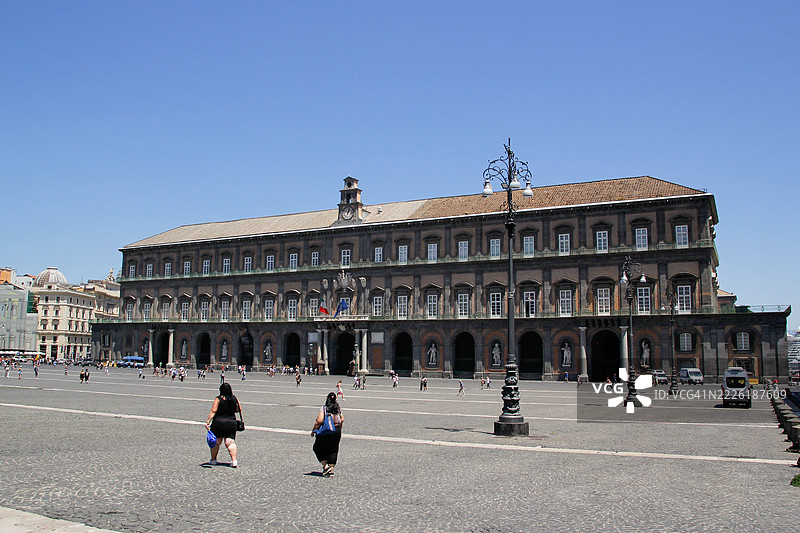 意大利那不勒斯皇家宫殿图片素材