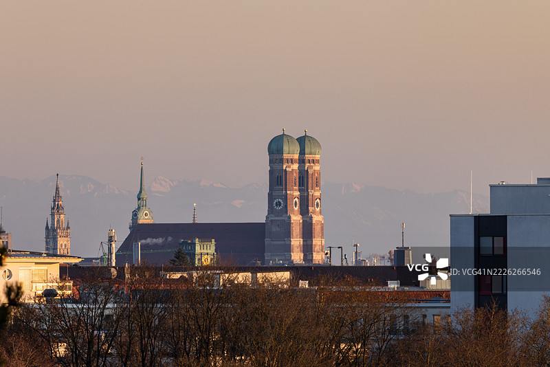 慕尼黑，圣母教堂图片素材