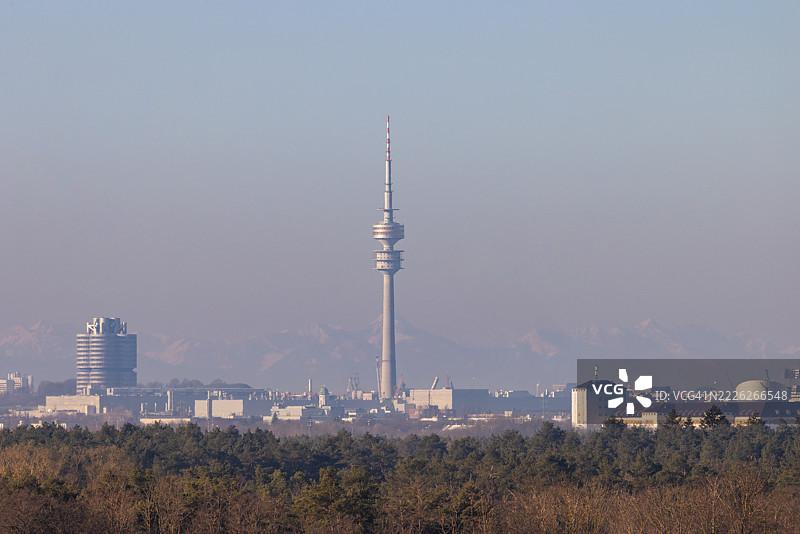 慕尼黑 - 奥林匹克塔图片素材