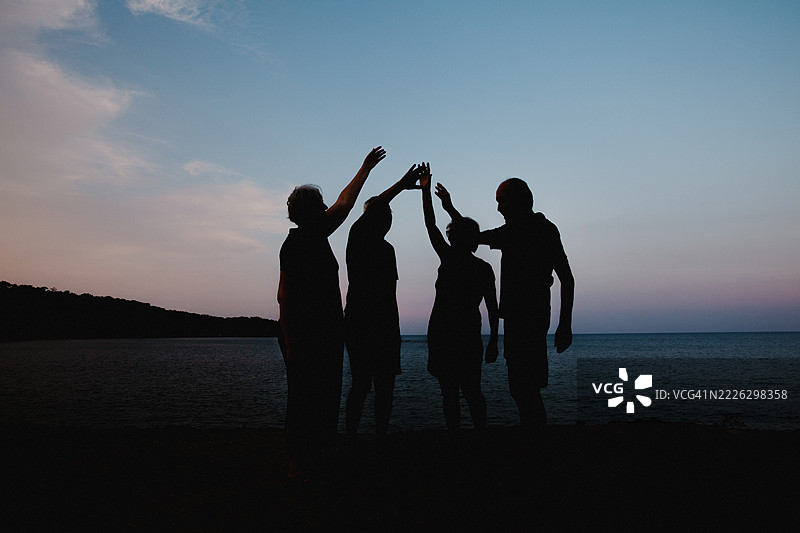 家庭团队图片素材