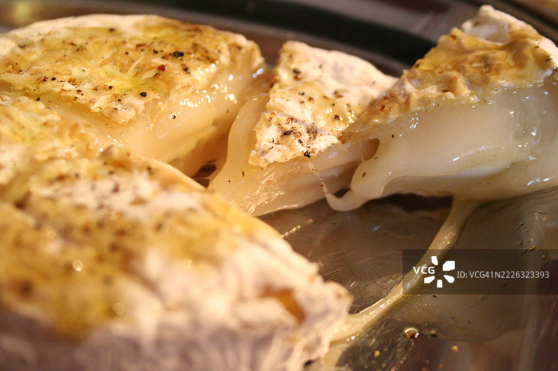 山羊奶酪制作过程图片素材