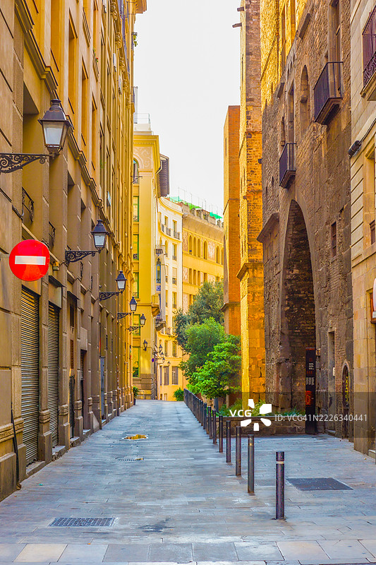 日本城市街道的景观图片素材