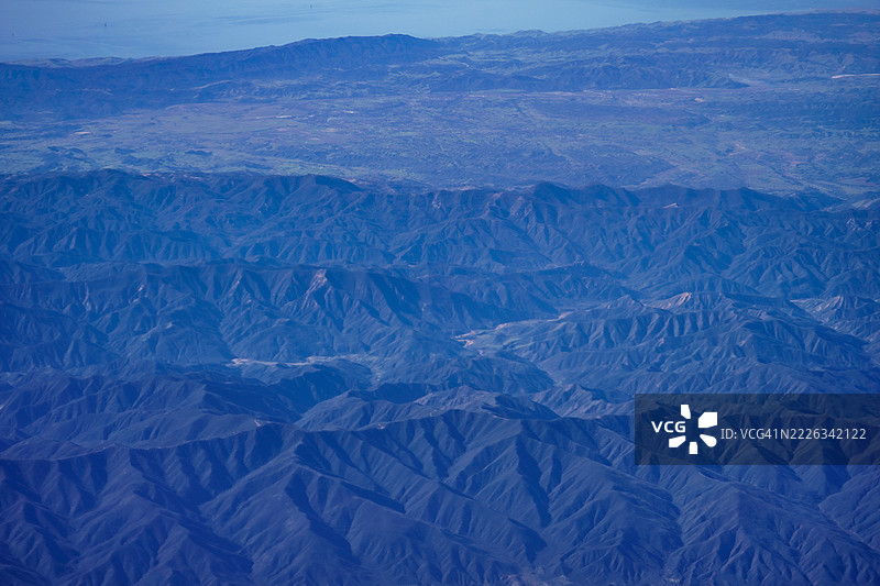 美国西部广袤的地形，日本图片素材