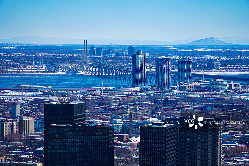 日本城市建筑的高角度视图图片素材