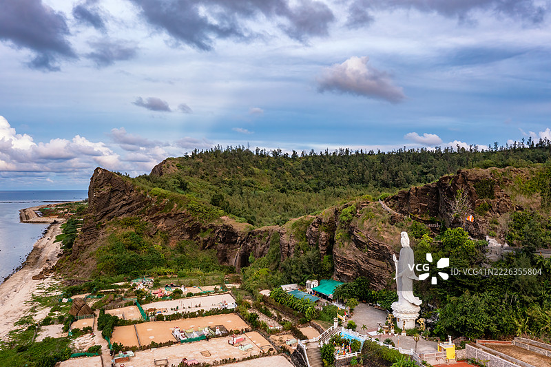 Cu Lao Re或黎山岛或火山岛，广义，越南图片素材