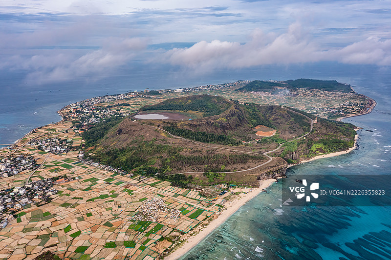 Cu Lao Re或黎山岛或火山岛，广义，越南图片素材