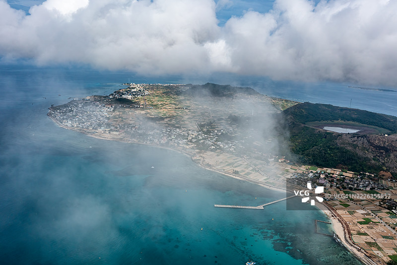 Cu Lao Re或黎山岛或火山岛，广义，越南图片素材