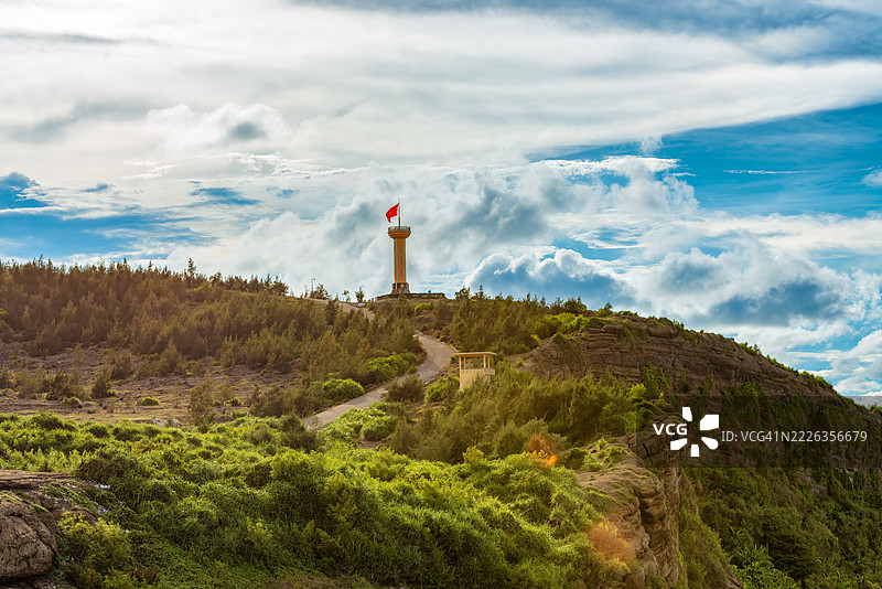 Cu Lao Re或黎山岛或火山岛，广义，越南图片素材