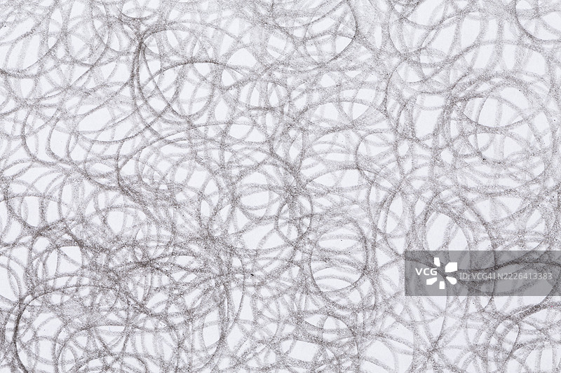 手绘涂鸦线条混乱图案。笔、铅笔、蜡笔纹理，马克笔纹理艺术抽象背景。图片素材