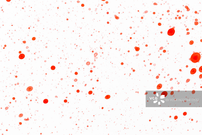 红色涂料飞溅背景的抽象纹理画布墙面油画图片素材