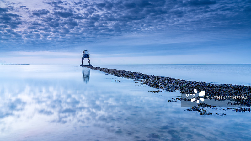 哈维奇灯塔蓝色I图片素材