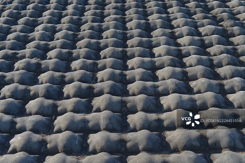 抽象的路面纹理与重复图案图片素材