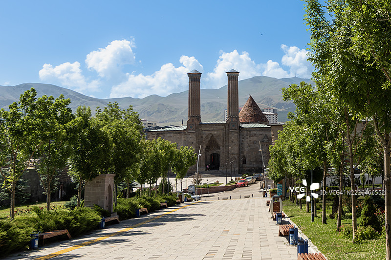 埃尔祖鲁姆双尖塔图片素材