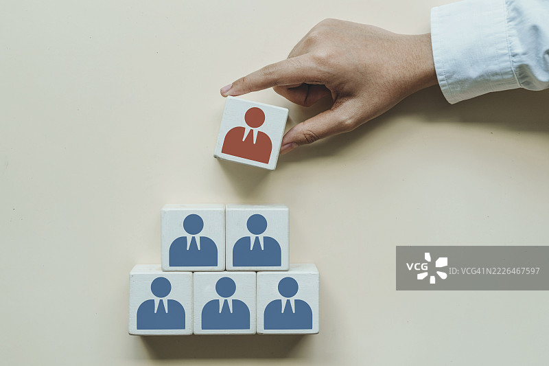 人力资源管理、选拔、领导力、突出性图片素材