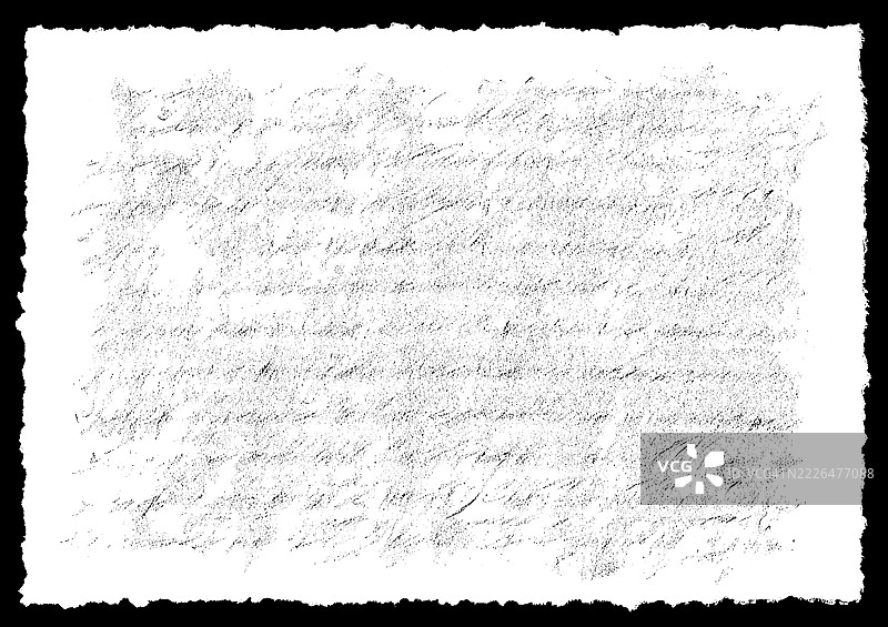 模糊的手写字图片素材