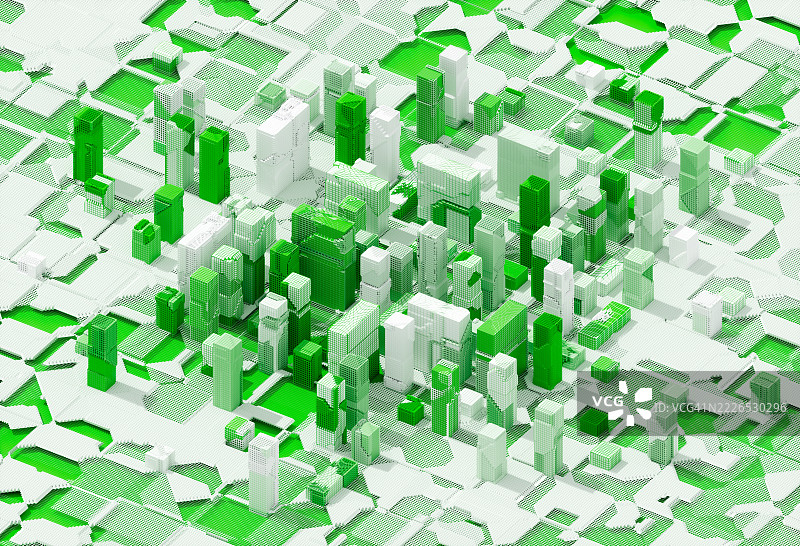 抽象城市图片素材