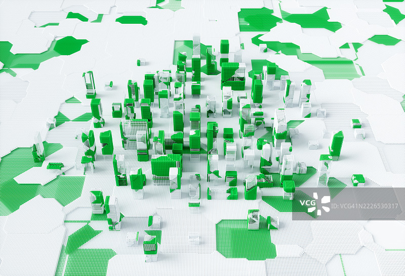 抽象城市图片素材