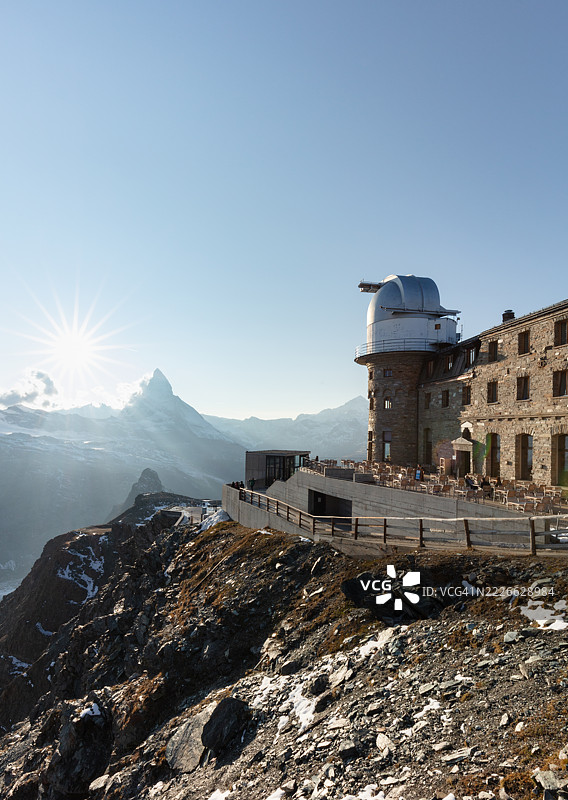 阿尔卑斯山马特洪峰采尔马特图片素材