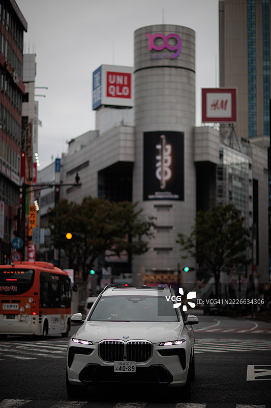 东京涩谷街道图片素材
