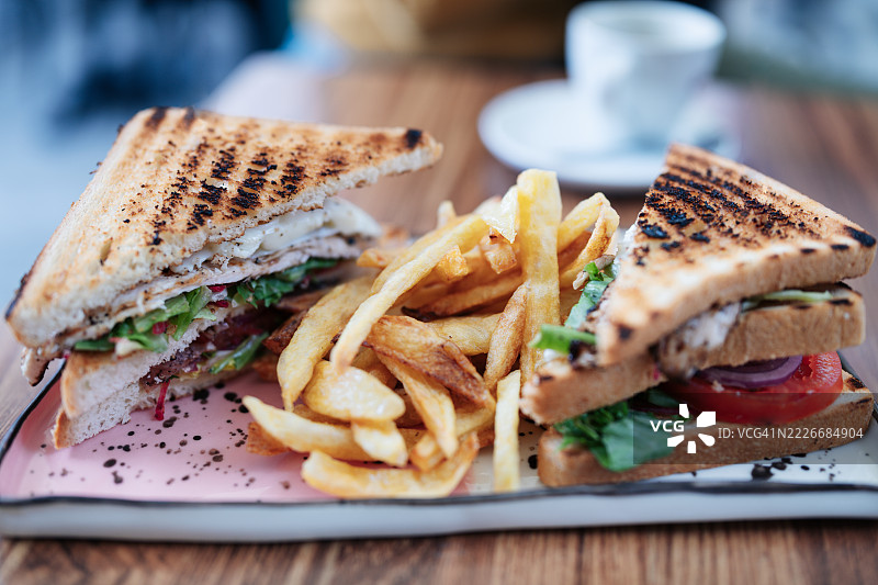 俱乐部三明治图片素材