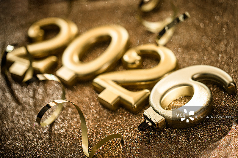 2026年新年，闪耀夺目图片素材