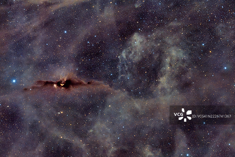 宇宙蝙蝠星云 (LDN 43)图片素材