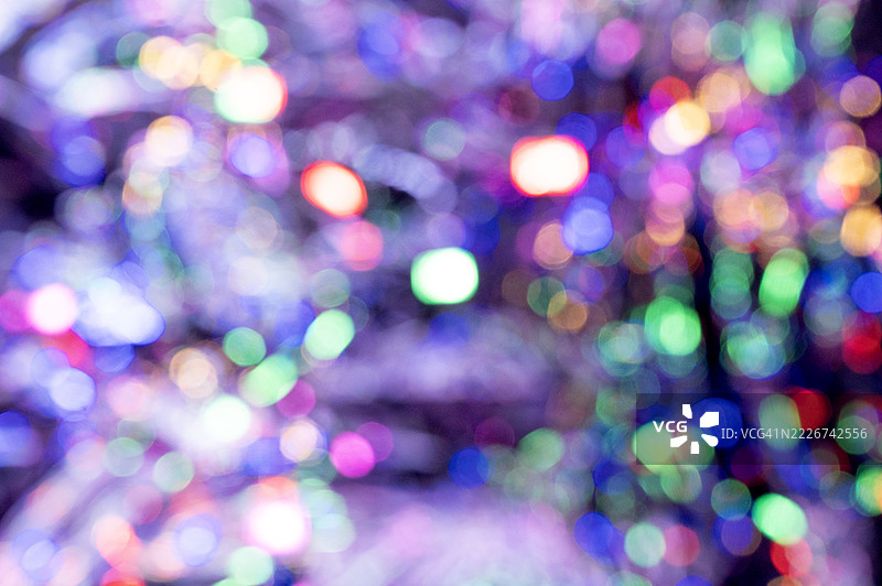 虚化的灯光照明抽象背景图片素材