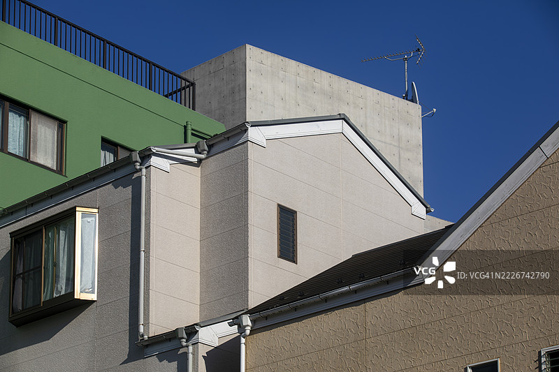 城市建筑与屋顶图片素材