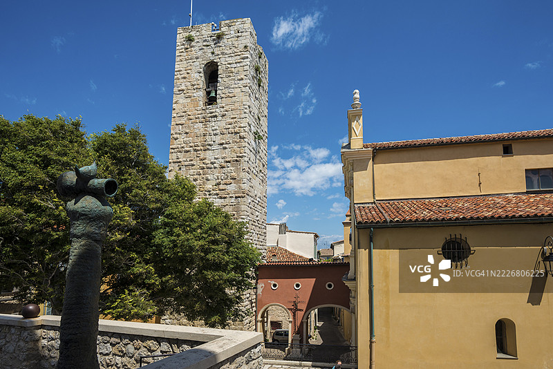 安提布大教堂，普罗旺斯-阿尔卑斯-蓝色海岸，法国南部，法国图片素材