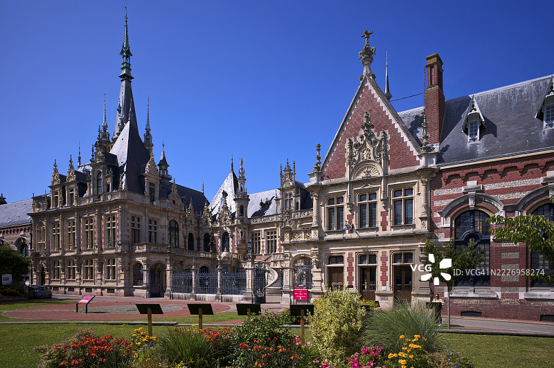 法国诺曼底滨海塞纳省费康，本笃会修道院，酿酒厂和博物馆图片素材